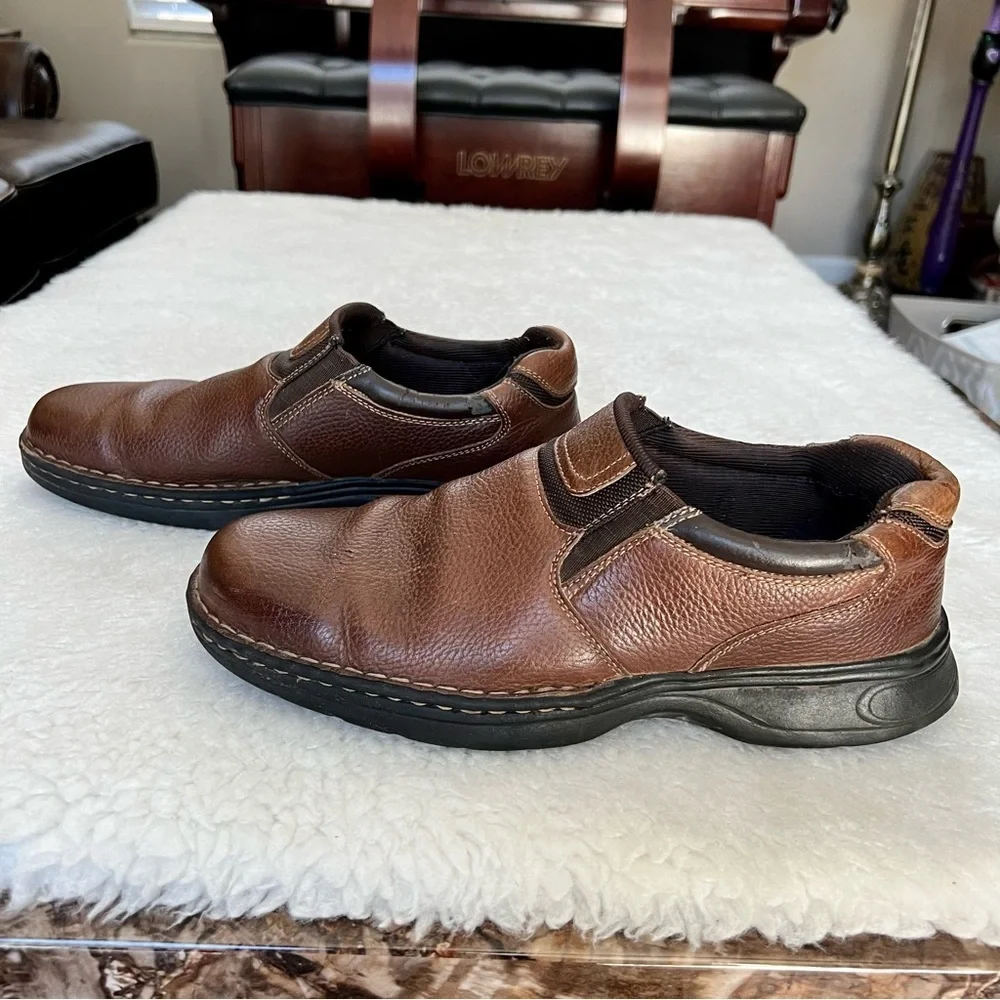 Core Croft & Barrow Grain Leather Slip On Shoes Size 11 M